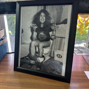 Quirky Black Framed Art Print